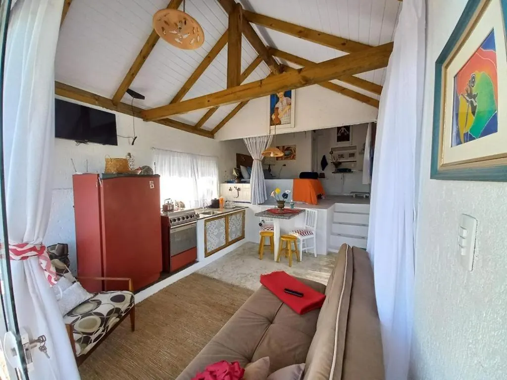 بيت ضيافة Apartamento Praia Da Gamboa - Cabanas Da Candoca Vista Para O Mar غاروبابا البرازيل